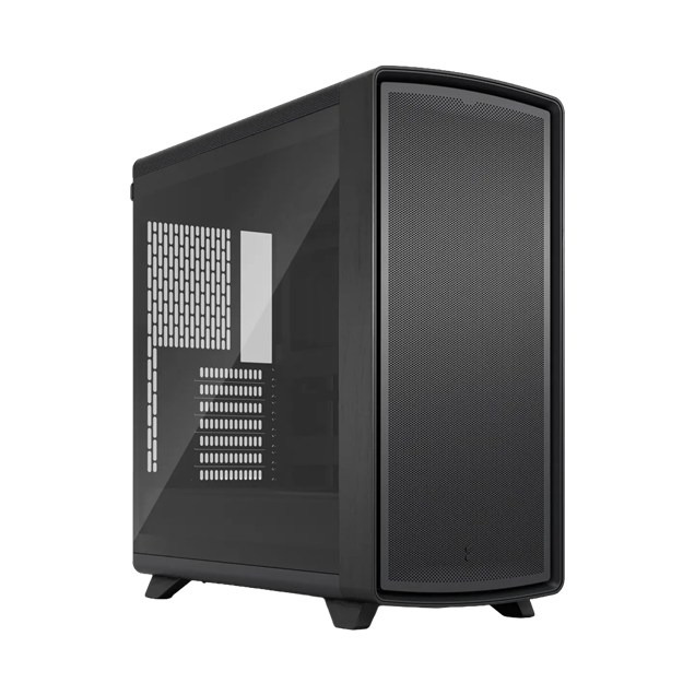 Fractal Summit Blackout TG Light Mid Tower Gaming Case - Black 